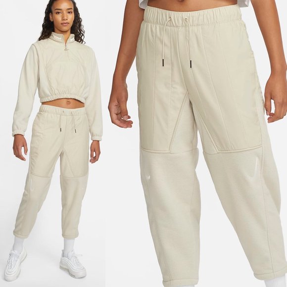 Nike Pants - Nike Sportswear Swoosh Curve Plush Pants